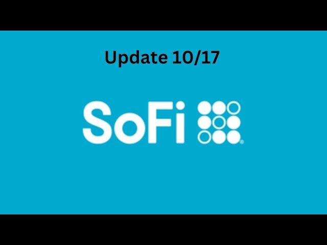 SOFI Update 10/17 | SHORT TERM Price Action Break Down | What Ranges To Buy And Sell?