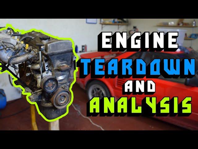 ENGINE TEARDOWN and ANALYSIS - Project Underdog #4