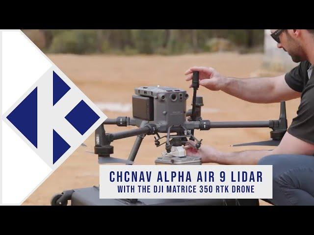 CHCNAV Alpha Air 9 with Skyport UAV LIDAR Mapping with the DJI Matrice 350 RTK Drone