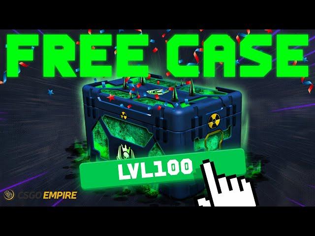 CSGOEMPIRE FREE CASE LVL 100 OPENING!!!!!! #2 CSGOEmpire promo code!