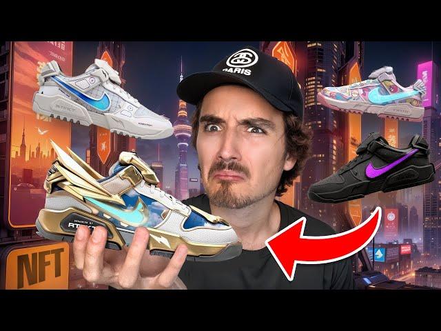 Первые NFT кроссовки от NIKE вживую | Полная распаковка NFT dunk low