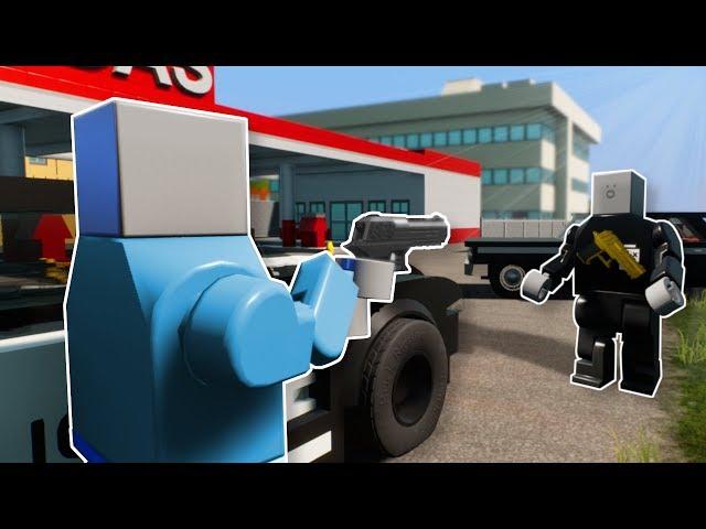 POLICE PATROL RESULTS IN CITY BATTLE! - Brick Rigs Multiplayer Gameplay - Fan Session!