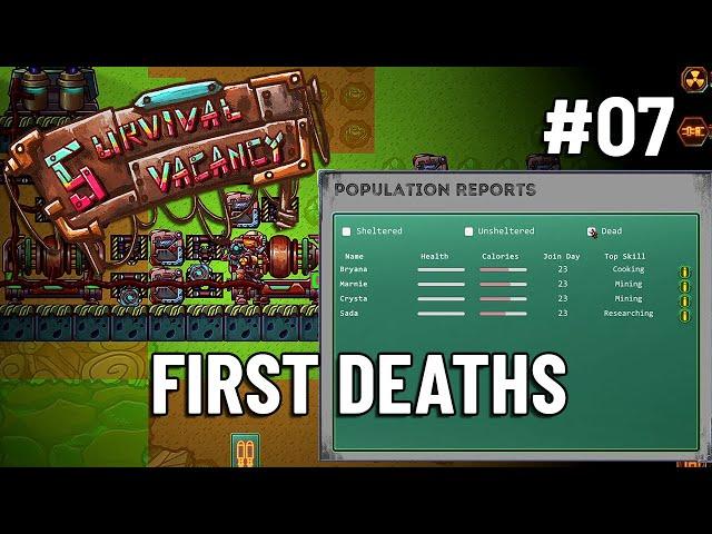 First Deaths | Survival Vacancy | Let's Play Ep 7