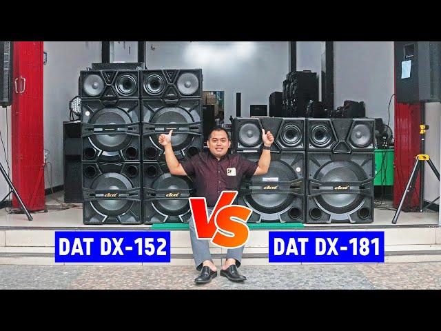 BALAP Sound DAT DX 152 VS DX 181