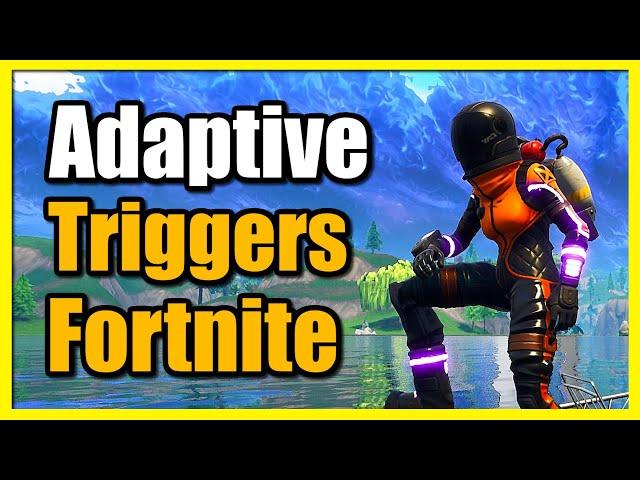 How to Change Adaptive Trigger Strength on Fortnite PS5 Controller (Trigger Effect PS5)