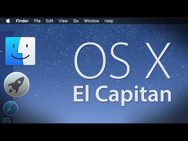 OS X El Capitan Demo (10.11 Final)