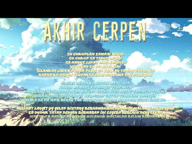 B L A G E R - Akhir Cerpen(Official Video Lyric)