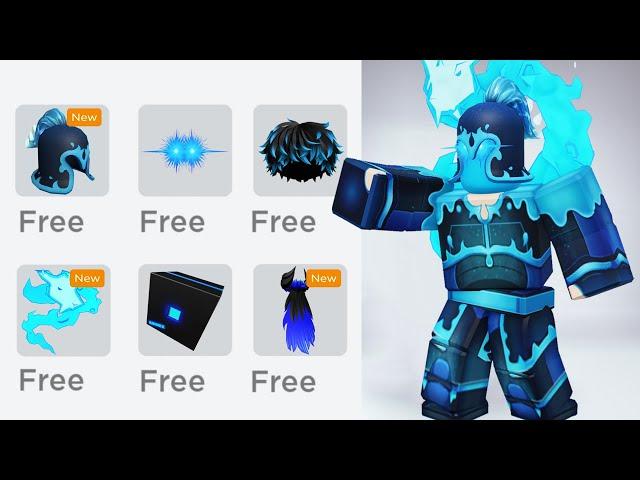 25 COOL BLUE FREE ITEMS ROBLOX 2024 