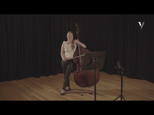 Bottesini - Bolero: Tutorial with Phoebe Russell, Double Bass. Part 1 of 9