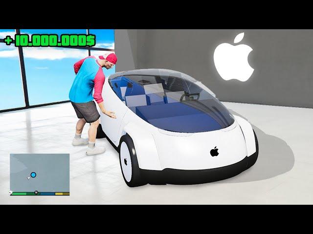 Ich KLAUE alle APPLE AUTOS in GTA 5 RP!