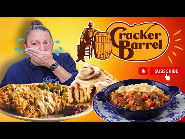 Risa joins me to try Cracker Barrel’s NEW Holiday Menu!