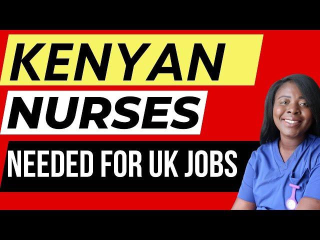 Kenyan Nurses in demand for NHS Nursing Jobs with fast UK Tier2 Visa Sponsorship.