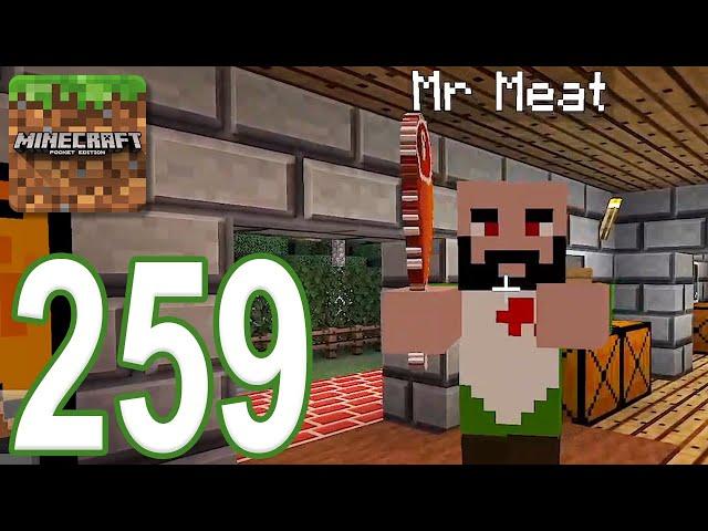 Minecraft: PE - Gameplay Walkthrough Part 259 - Mr. Meat Horror Map (iOS, Android)