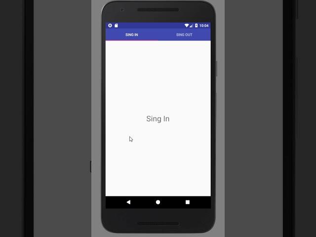 ViewPager with TabLayout in Android Studio