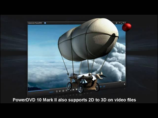 CyberLink PowerDVD 10 Mark II -  Your Movies in Blu-ray 3D, 3D & HD