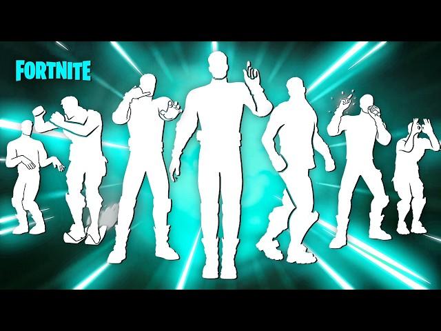 ALL ICON SERIES DANCES & EMOTES IN FORTNITE