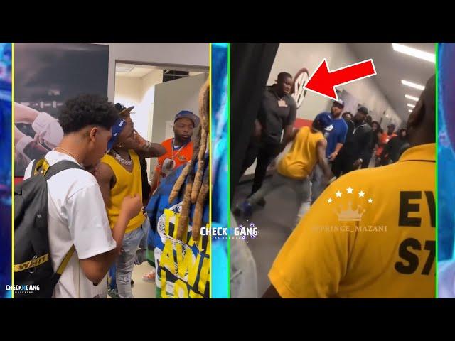 DaBaby Fight His Own Artist Wisdom Backstage At A Concert 