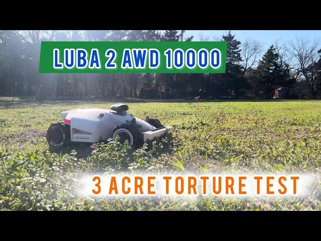 REVIEW - The Luba 2 10000 Auto Mower After One Week of Use