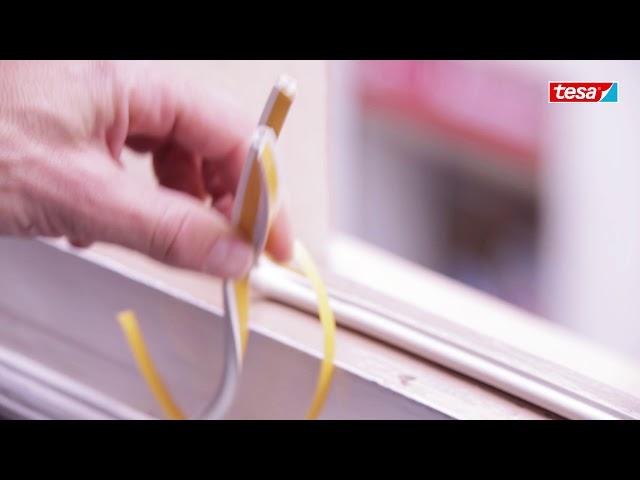 tesamoll® Draft Excluder Tape - seal your window and save energy