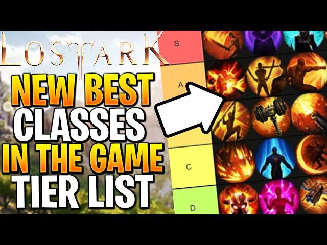 Lost Ark Tier List With NEW CLASSES | ALL BEST CLASSES RANKED IN 2024!