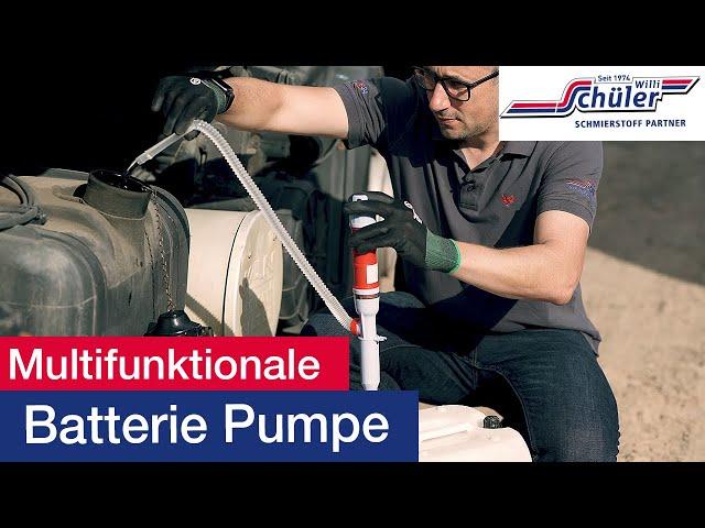 Multifunktionale Batterie Pumpe Tutorial