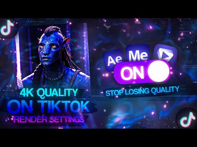 • How To UPLOAD YOUR EDITS IN 4K On TIKTOK  | Render settings + Topaz •