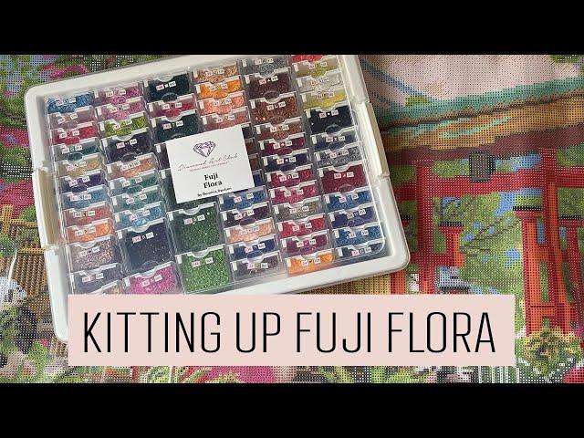 Kitting Up Fuji Flora from Diamond Art Club