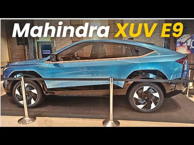 The All-new Mahindra Xuv E9 | Electric Coupe Suv Is Here!