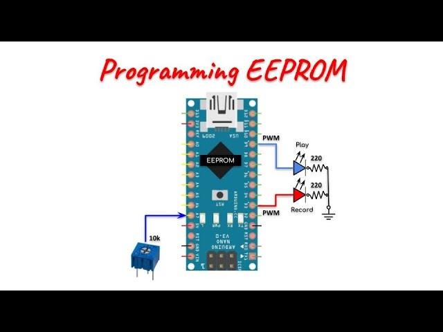 Programming EEPROM of Arduino Controller