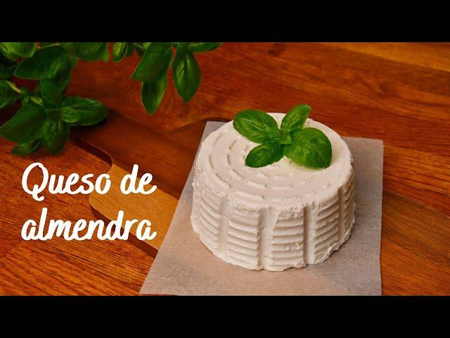 Queso de almendras vegano - 4 INGREDIENTES 