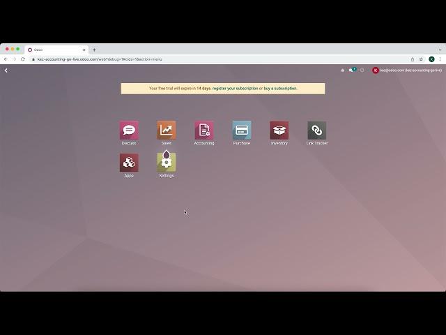 How to set up Odoo Accounting   Account Go Live in Odoo