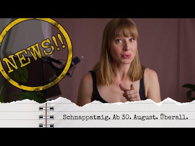 Du wirst ständig unterbrochen? Ich auch! | Schnappatmig startet am 30.08.