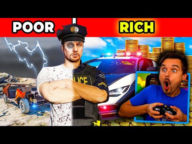 From $0 to BILLIONAIRE Cop in GTA 5! (WOW!)