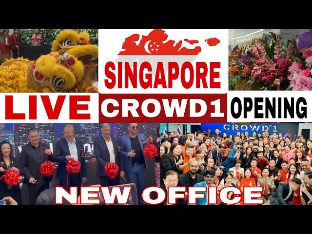 CROWD1 SINGAPORE LIVE OPENING EVENT SEPTEMBER 2022