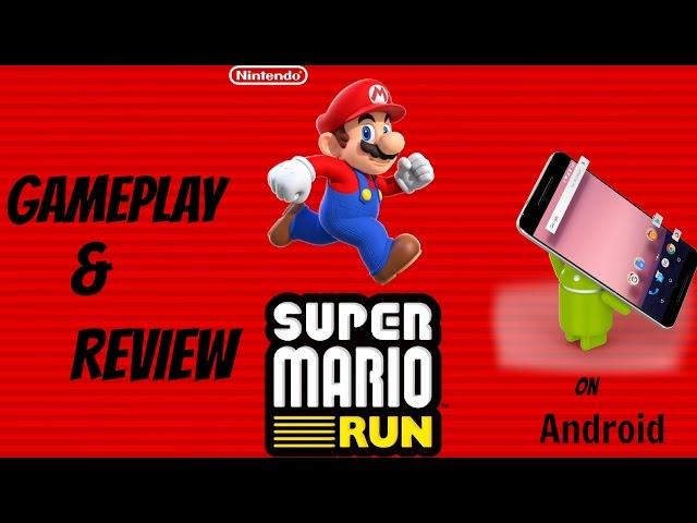 Super Mario Run Gameplay & Review (On Android) | TechitEazy