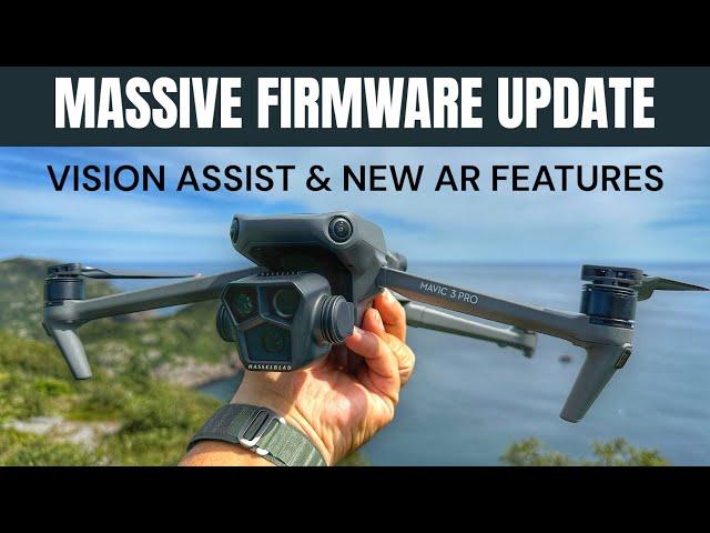 DJI Mavic 3 Series HUGE Firmware Update - Vision Assist and New AR Features