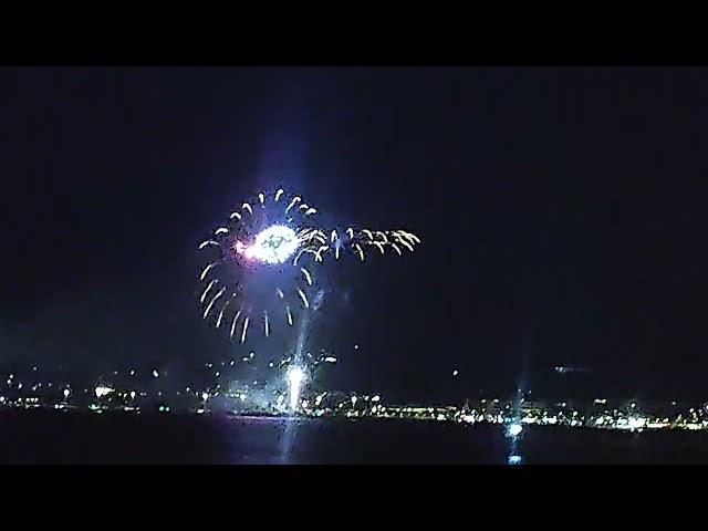 Firework of 13th July 2024 on the French Riviera