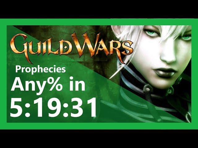 Guild Wars: Prophecies Any% Speedrun in 5:19:31