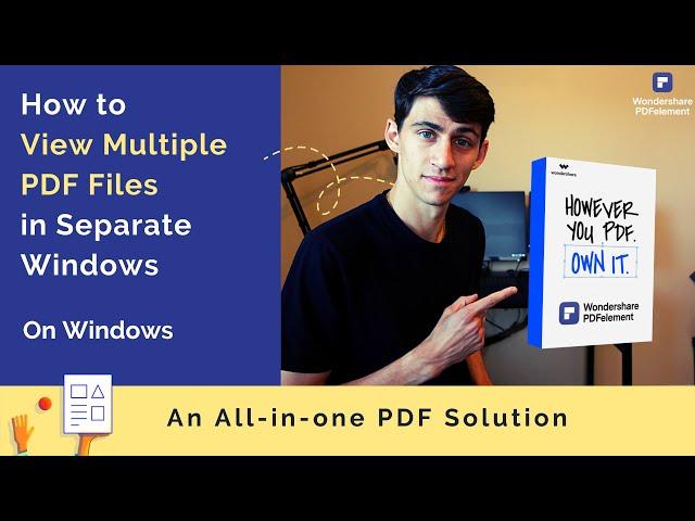 How to View Multiple PDF Files in Separate Windows | Wondershare PDFelement 8