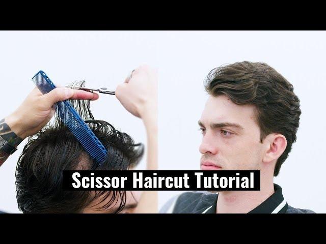 How To Cut With Precision Using Scissors! - Haircut & Styling