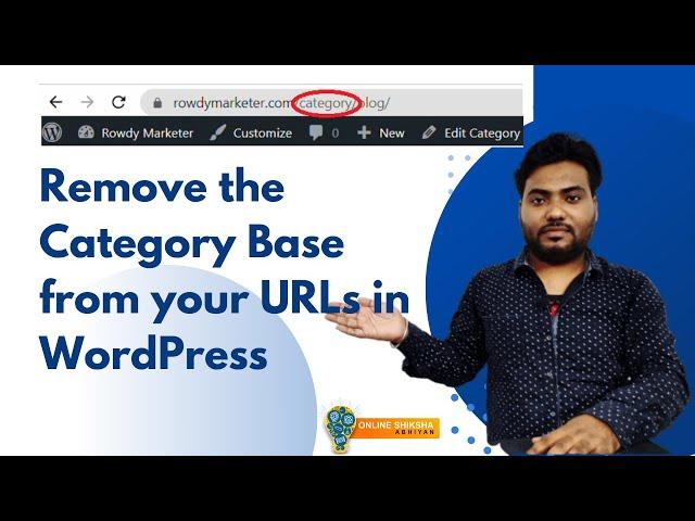 How To Remove the Category Base From the WordPress URL