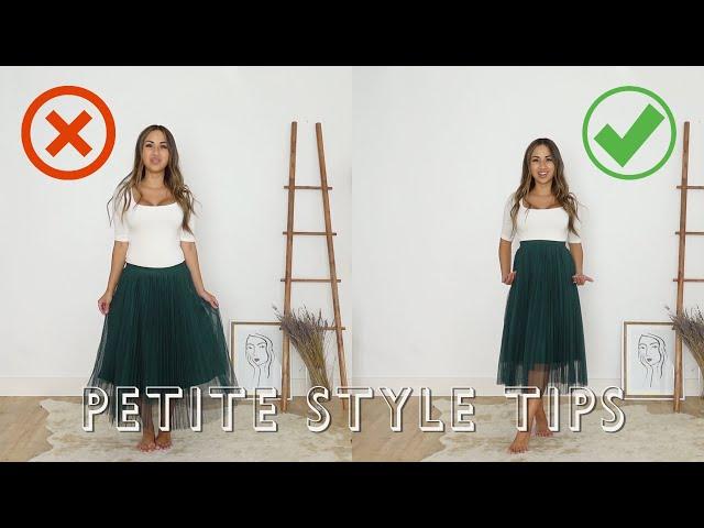 PETITE STYLE TIPS