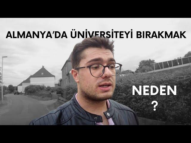 ALMANYA'DA ÖĞRENCİLER NEDEN ÜNİVERSİTEYİ BIRAKIYOR? Almanya'da Üniversite, Hochschule, Ausbildung