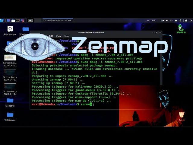 Installing Zenmap in Kali Linux 2020.2