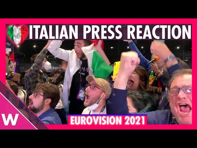 Eurovision 2021: Italian journalists react to Måneskin's win during voting segment