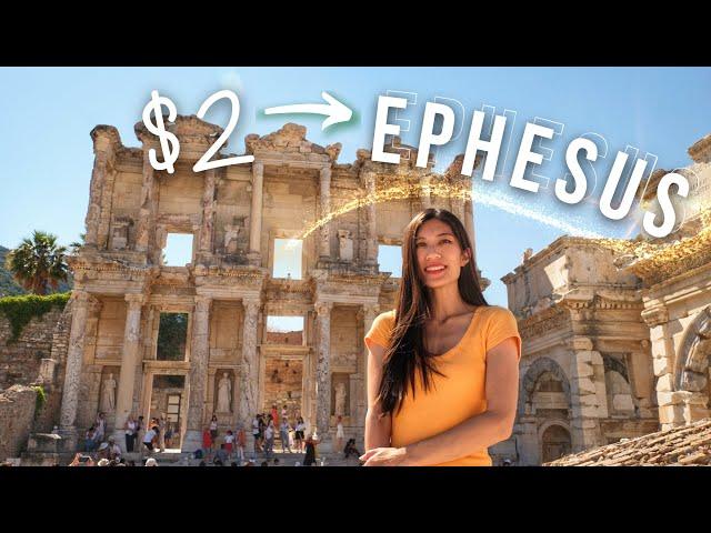 How to get to EPHESUS from Izmir for less than $2 | TURKEY