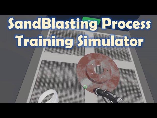 Learning Sandblasting Process in Virtual Reality Using SprayVerse Simulator