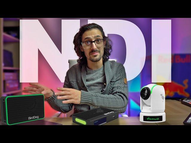 NDI EXPLAINED! Add network inputs to ATEM MINI & OBS with BirdDog