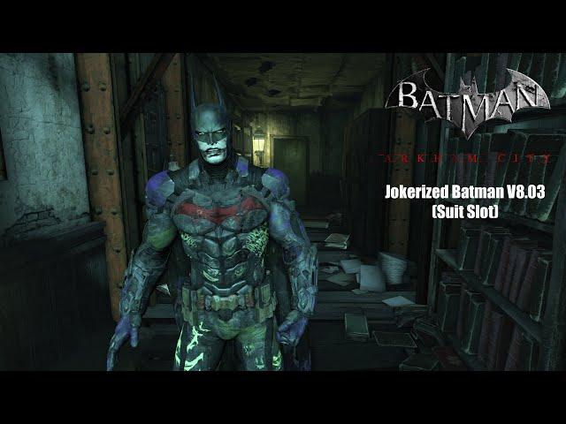 Batman: Arkham City - Jokerized Batman Suit Slot MOD