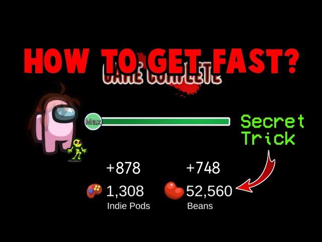 Among Us - How to get Beans Fast in Among Us || How to Complete Fast Any Cosmicube In Among Us.